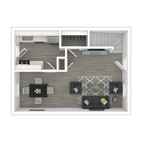 KaloDuo Downstairs - Marquee Village Apartments