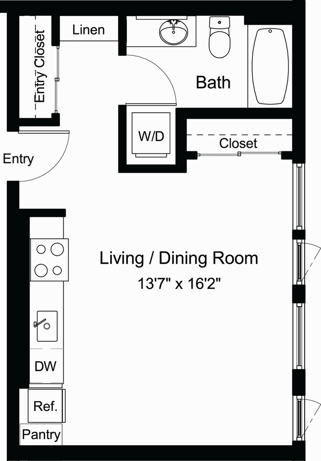 Floorplan - Chloe on Madison