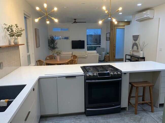 View of living room from kitchen - 438 N Stone Mountain Dr