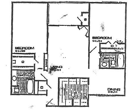 Floorplan - Garden Gate Apartments