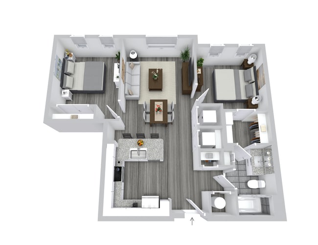 Floorplan - The Residences at Forest Glen