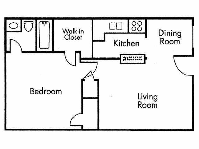 1BR/1BA - Spanish Crest Apartments