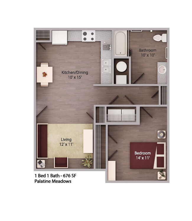 Floorplan - Palatine Meadows