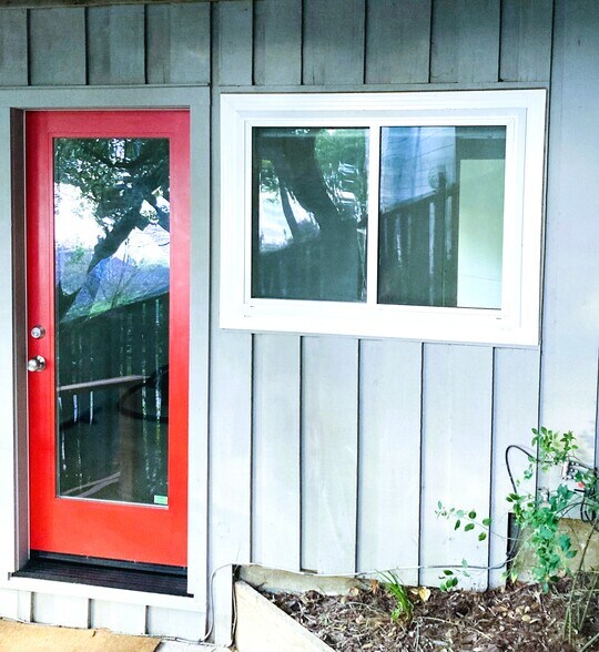 Lower level entrance door - 626 Main St