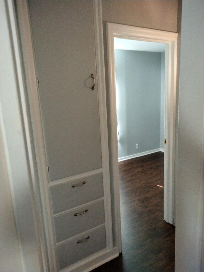 Hallway with built in Linen Closet - 1908 W. Cleveland Ave