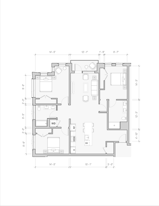 Floorplan - Boulder Commons Living