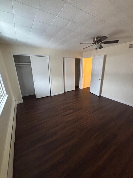 Bedroom #2 with New Flooring, Ceiling Fan - 1607 S Olden Ave