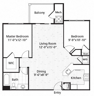 Floorplan - MetroPlace at Town Center