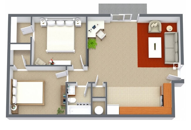 Floorplan - South View