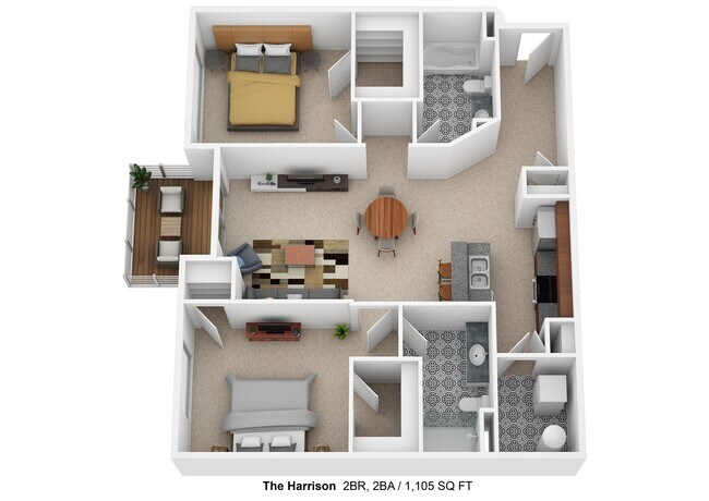 Floorplan - DeSales Flats Apartments*