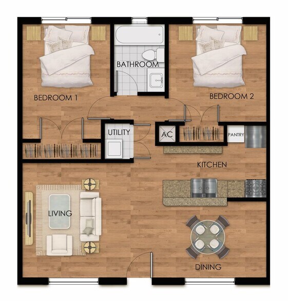 Interior Photo - Terrazzo Apartments