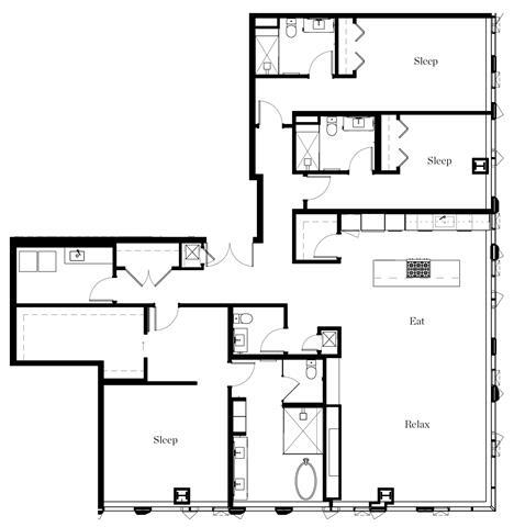 Floorplan - The Residences at Rainier Square