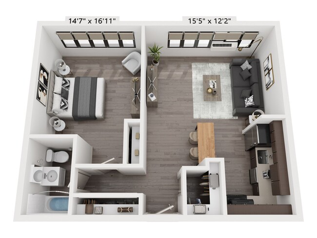 Floorplan - Archer Tower