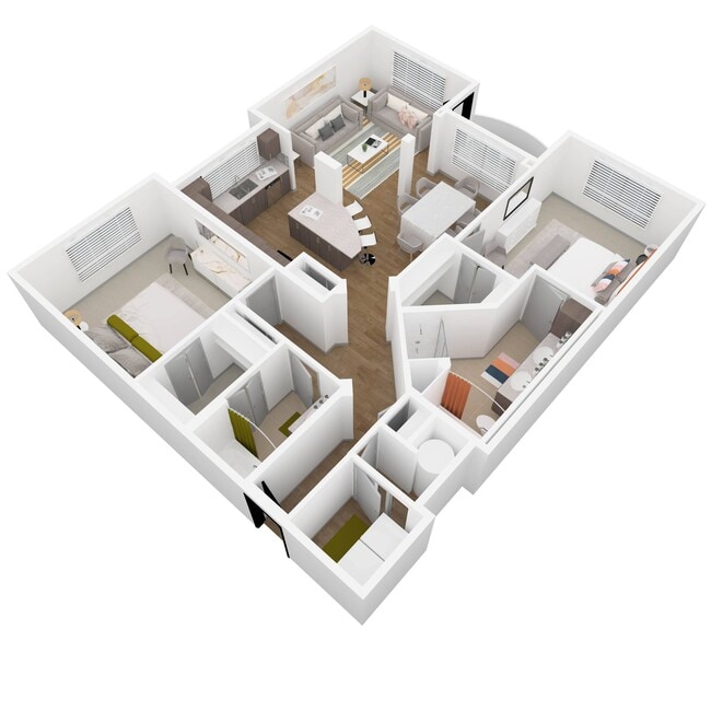 Floorplan - Kent Place Residences