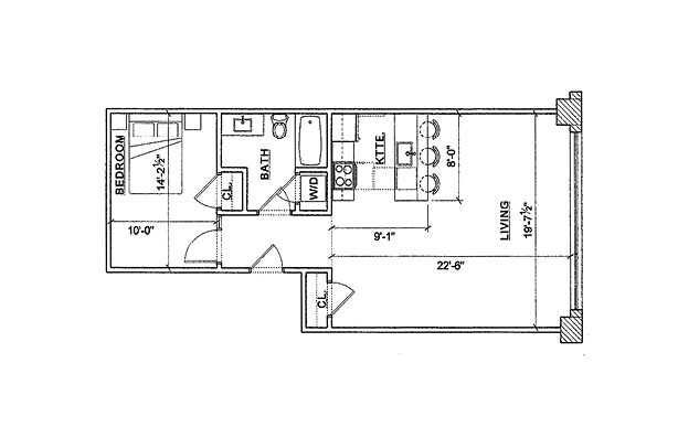 1BR/1BA - 1440 Mount Vernon St