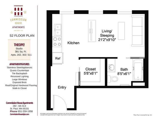 Floorplan - Commission House