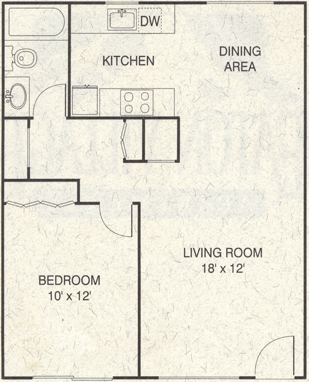 1BR/1BA - Bridge City