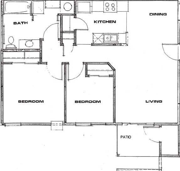 Floorplan - Silverwood Apartments