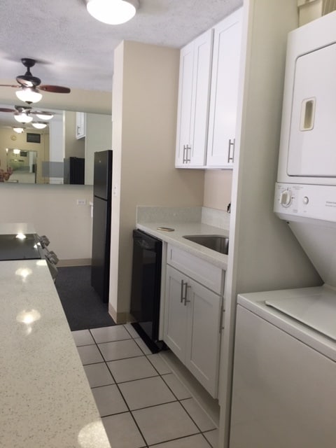 Kitchen / washer/dryer - 2415 Ala Wai Blvd