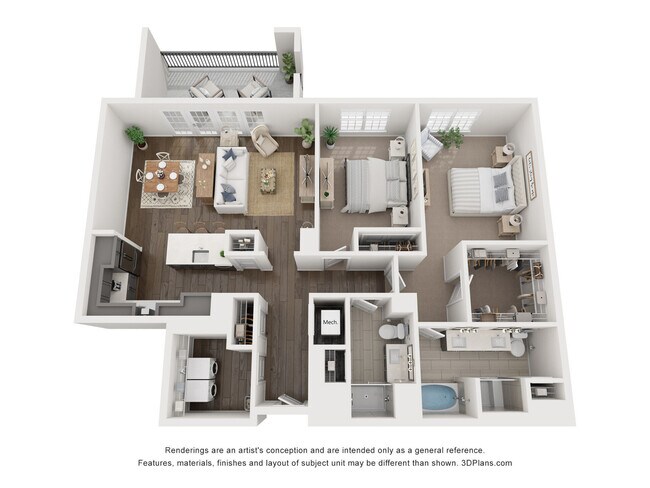 Floorplan - The Residences at Amberley Woods
