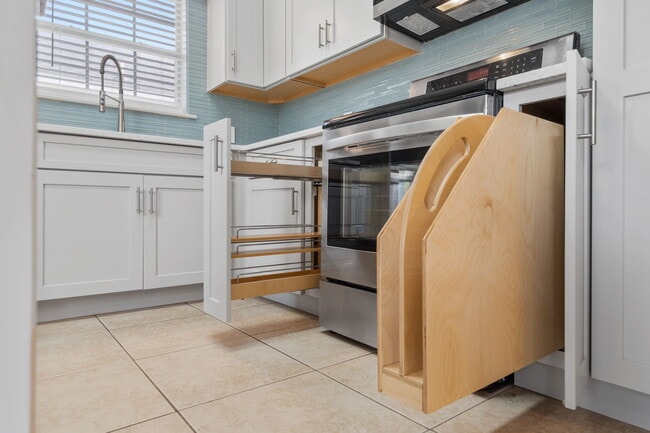 Custom cabinet pull outs - 65 Bay Tree Dr