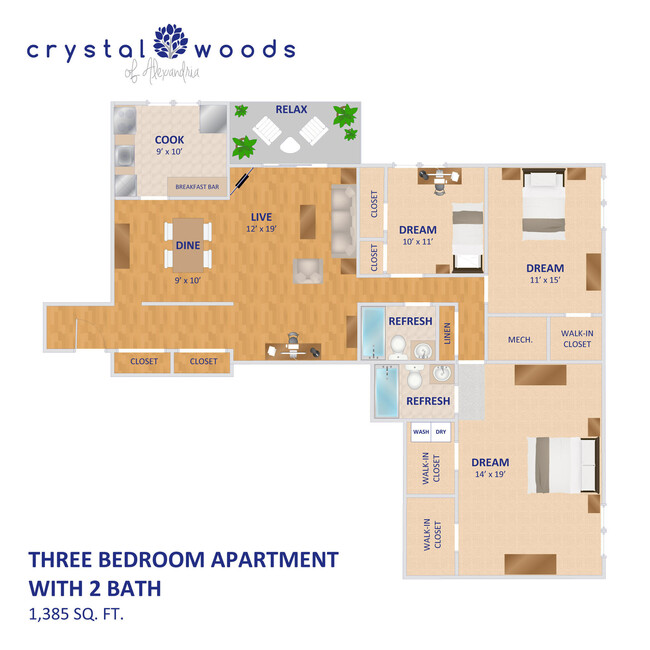 Floorplan - Crystal Woods