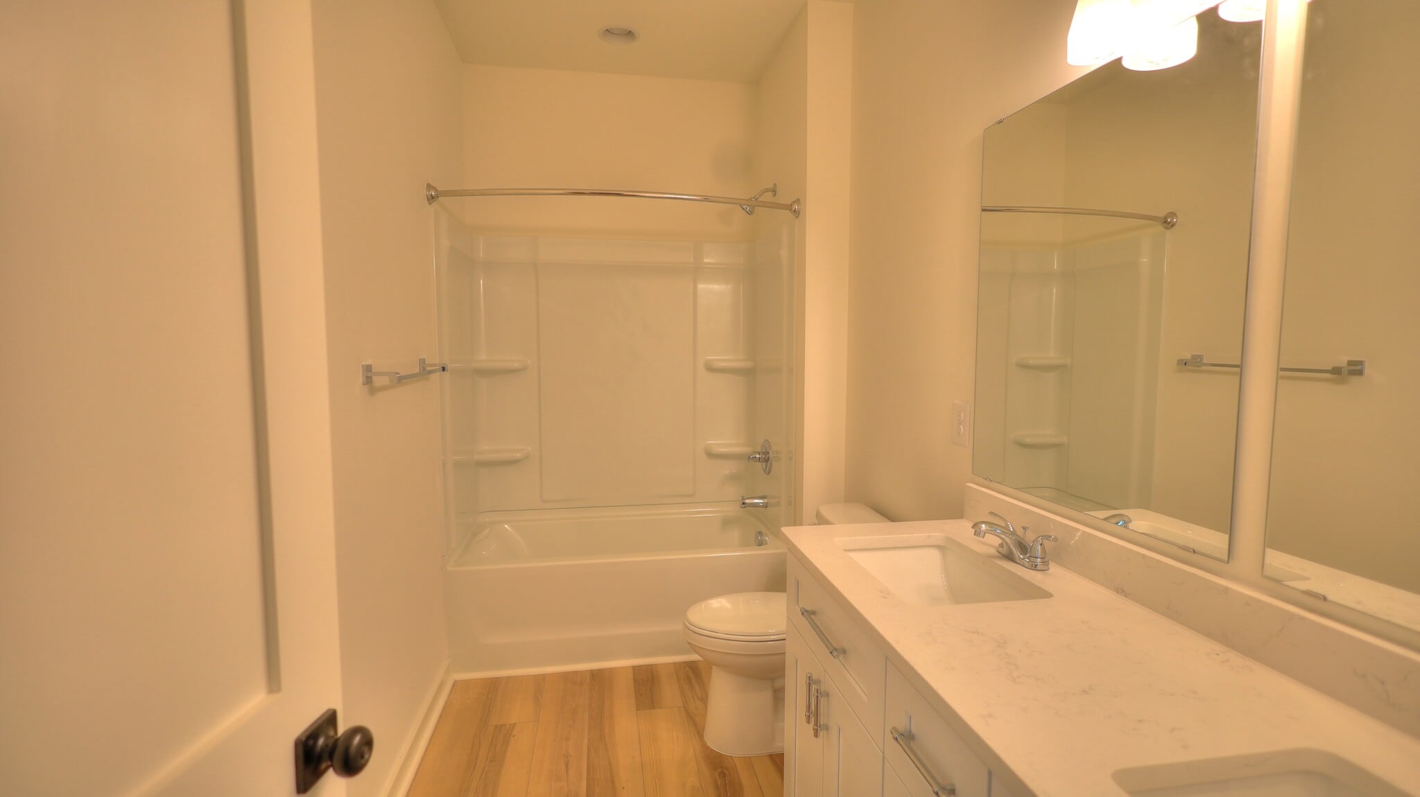 Unit A - Secondary Bath with Double Sinks - 345 W Stewart Ave