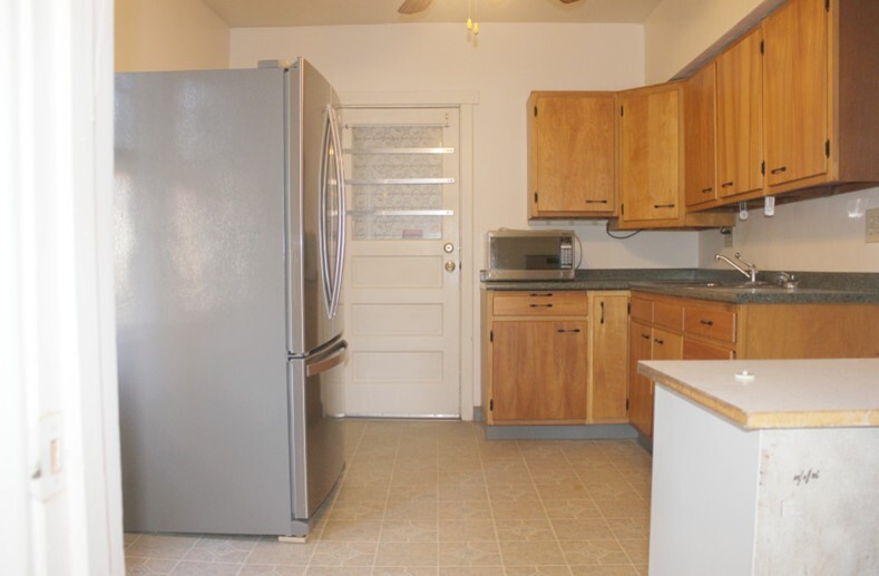 kitchen - rear door apt entrance - 5840 Alderson St
