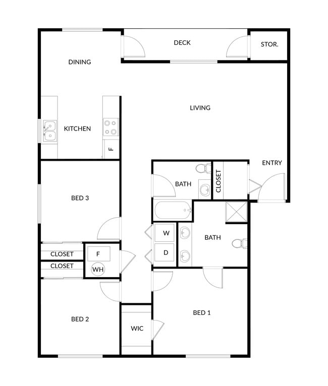 Floorplan - Lexington Park Apartments