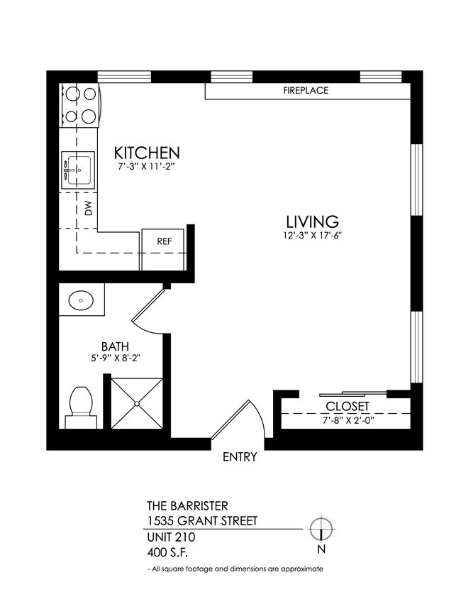 Floorplan - The Barrister
