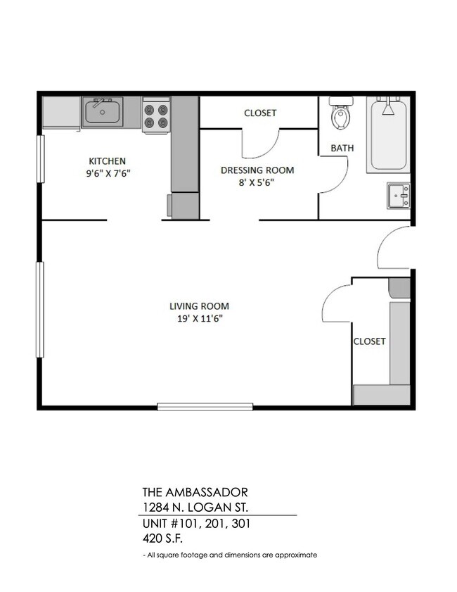 Floorplan - The Ambassador