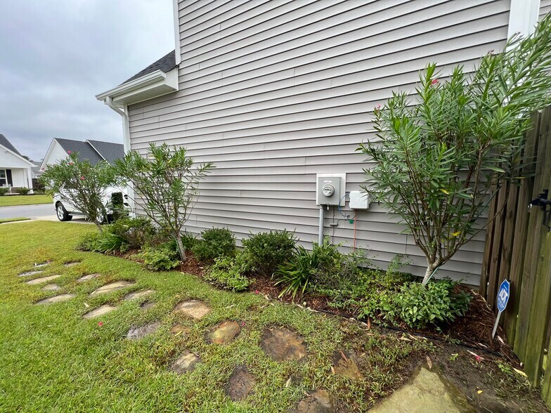 Side yard - 1230 Big Field Dr