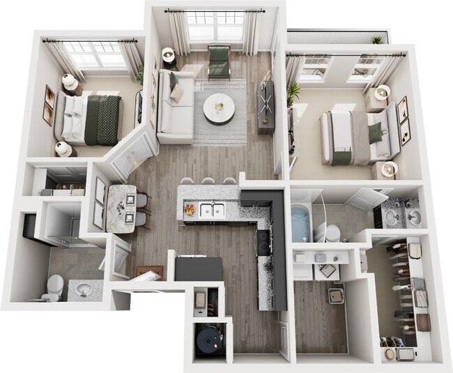 Floorplan - The Hamilton at Fishers
