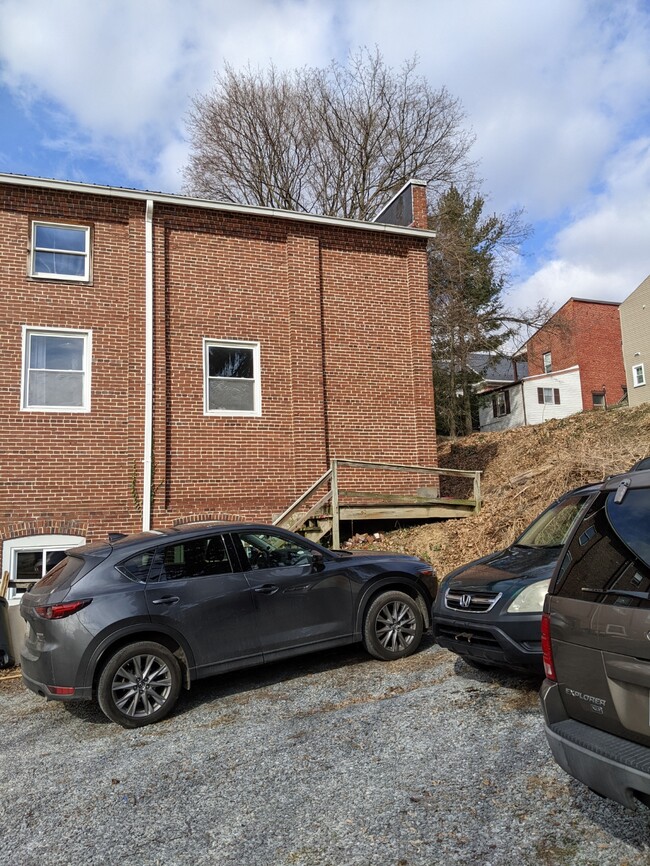 Parking by stairs - 11 Spruce St