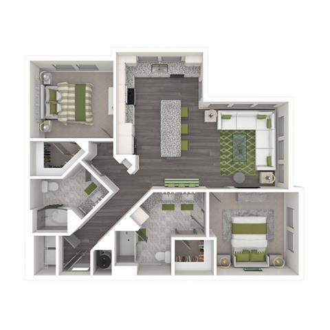 Floorplan - The Addison Skyway Marina