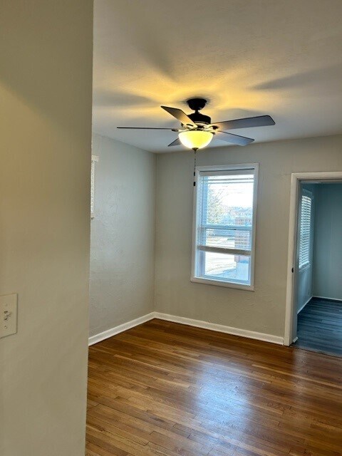 Bedroom 1 with access to sunroom - 7700 Lile Ave