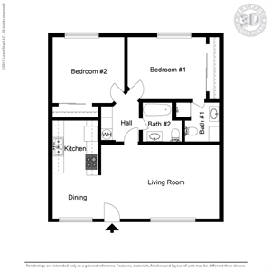 2BR/2BA - Casa De Jerardo