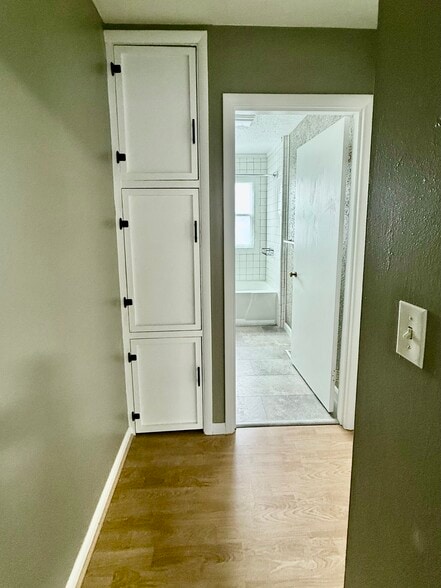 Linen and towel closet - 701 NE 22nd Ave