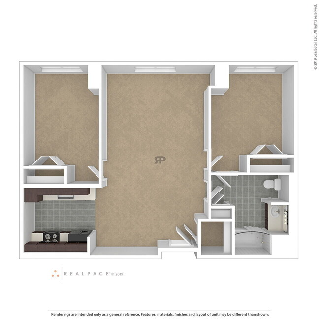 Floorplan - Curtain Lofts  1371