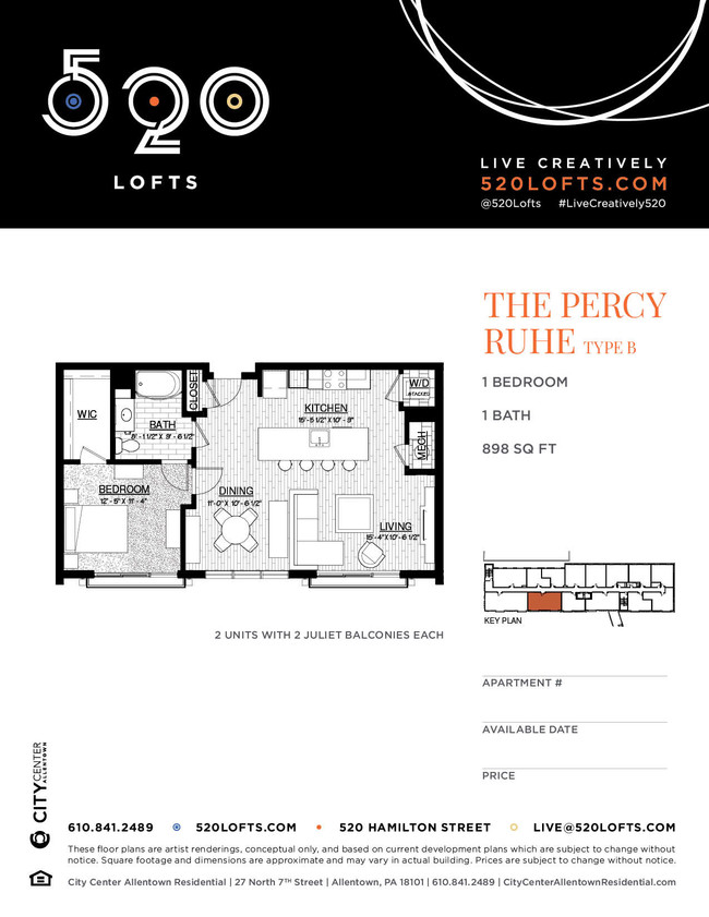 Floorplan - 520 Lofts