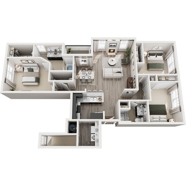 Floorplan - The Hamilton at Fishers