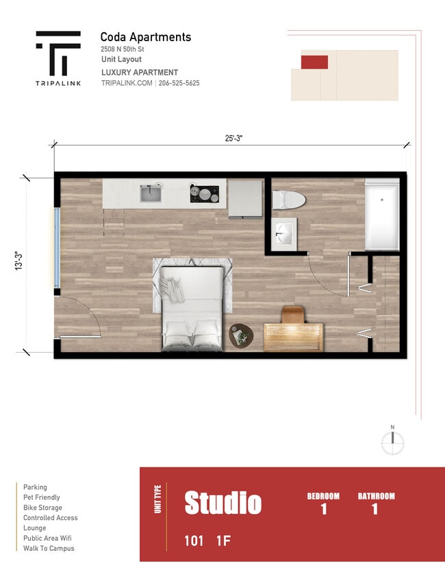 Floorplan - Coda Apartments