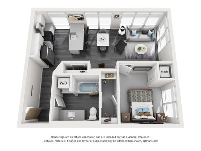 Floorplan - Green on 4th