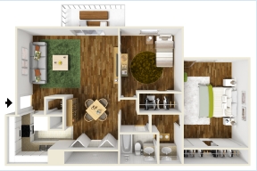 Floorplan - Foxcroft Apartments