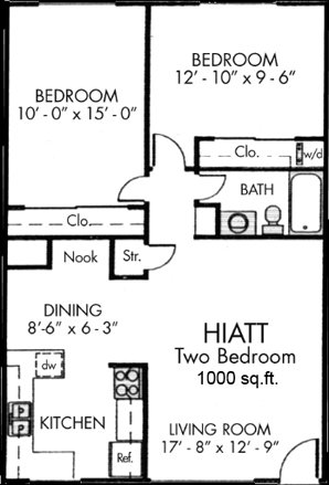 Floorplan - Fountains in the Green