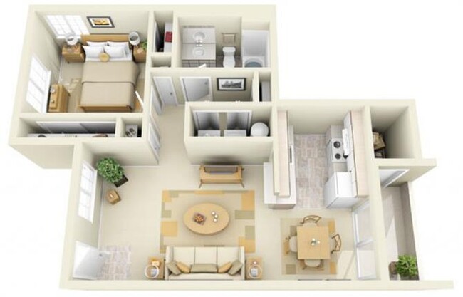 Floorplan - Hathaway Court Apartments