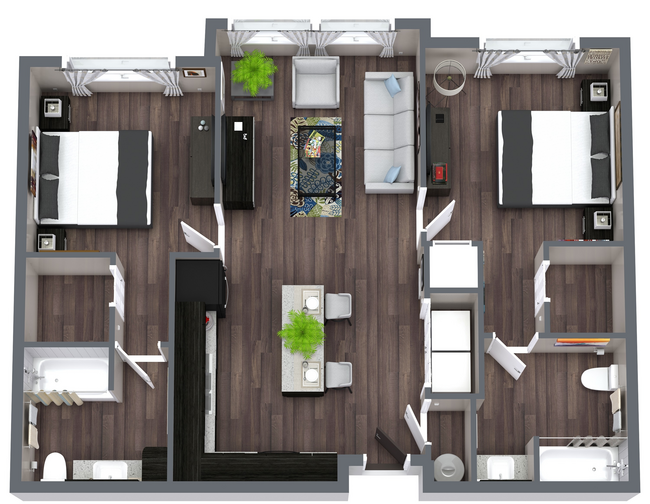 Burlington Cove B2 3D Floor Plan.jpeg - Burlington Cove