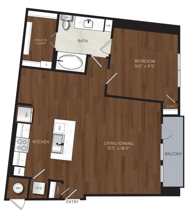 Floorplan - The Park at Katy Trail