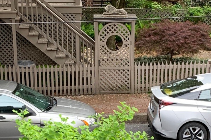 view from front bedroom - 110 Nagle St
