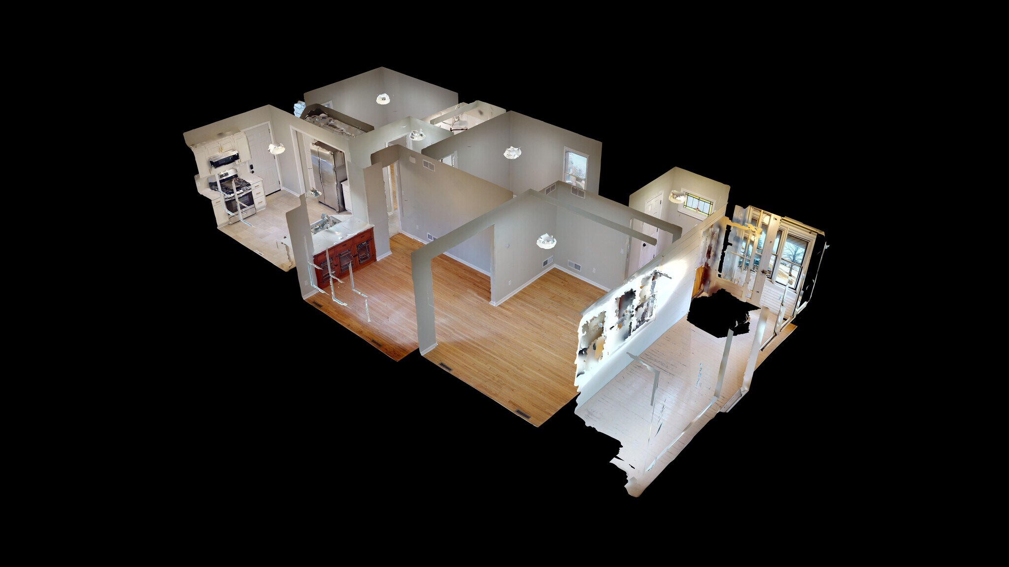 Dollhouse view - 7823 Eagle St